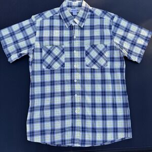 Carhartt Mens‎ Short Sleeve Button Down. 100% Cotton. Size Large